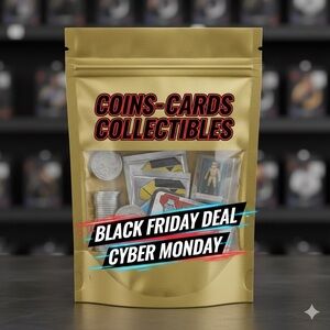 Black Friday & Cyber Monday Deals | Mystery Lot – Coins, Cards & Collectibles